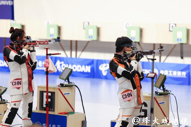 成都大运会｜射击——男子10米气步枪团体：中国队获得亚军