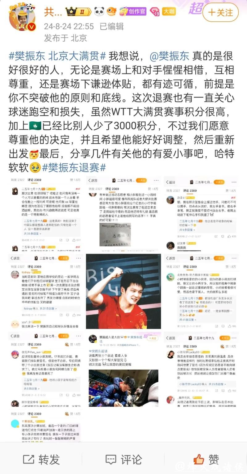 为何樊振东无法归队？名嘴爆料：那些极端粉丝才是最大阻碍